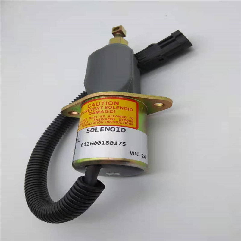 De Klep van de 612600180175 Eindesolenoïde Geschikt voor van de het Wiellader van DOOSAN DX50 het Motoronderdeel Zwarte Stop