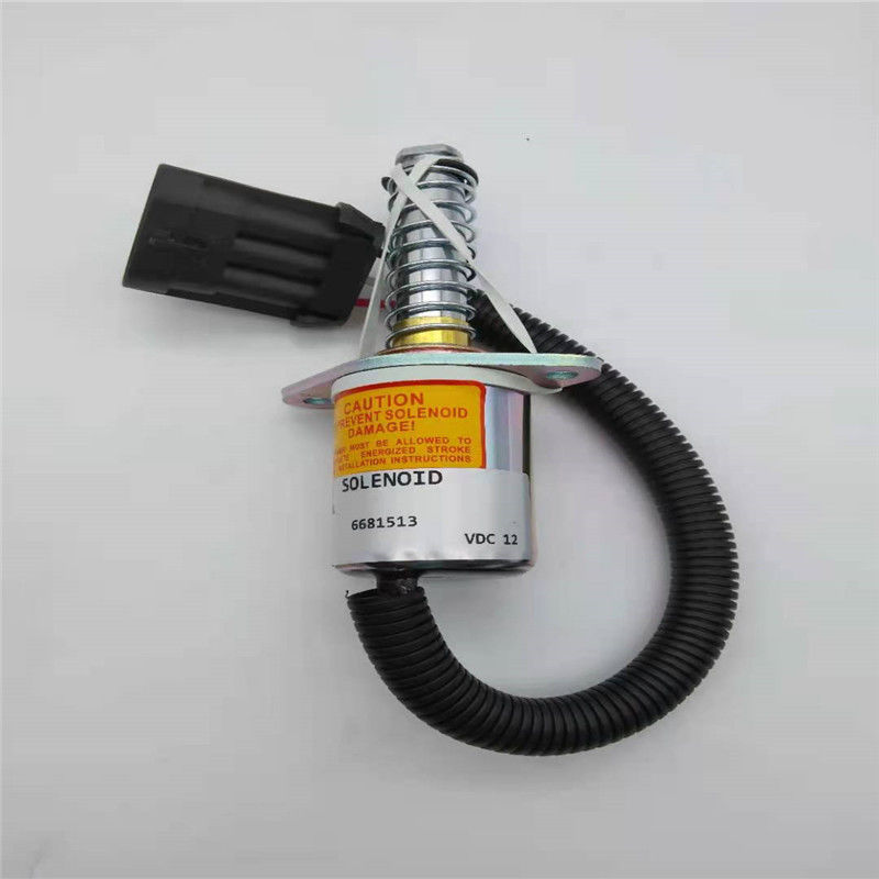 Klep van de eindesolenoïde 6681513 Pasvorm voor Bobcat Kubota Equipped With Spring-Dieselmotor 12V