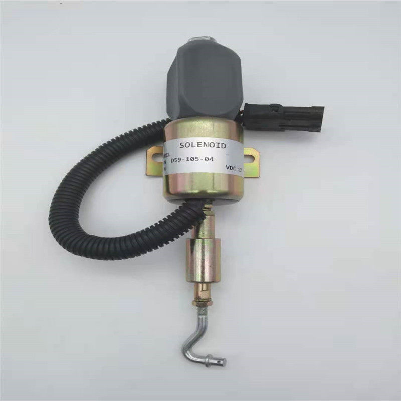 De Solenoïdeklep van het D59-105-0412v Einde Geschikt voor Cummins-Graafwerktuig Diesel Engine