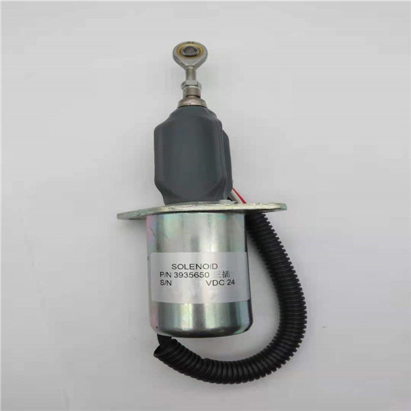 3935650 Driehoekige de Solenoïdeklep van het Stopeinde Geschikt voor het Graafwerktuig Engine Parts van Cummins 6CT