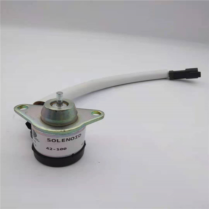 42-100 Yanmar van de de Solenoïdeklep 4TNV98 van de 12 Voltdiesel van de de Solenoïdebrandstof de Afgesloten Klep