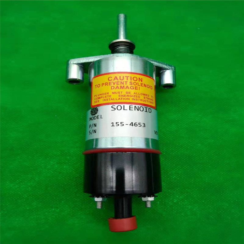 155-4653 de Solenoïdeklep 24V van graafwerktuigdiesel engine stop voor KAT E330 330B 330C