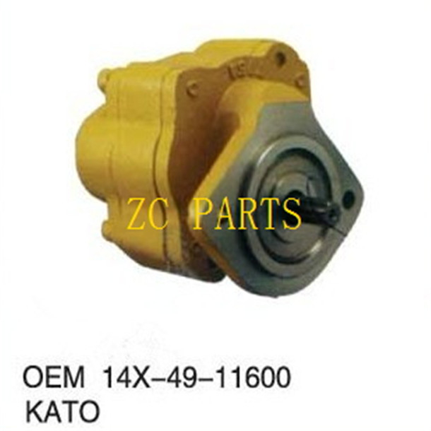 14X-49-11600 hydraulische van het de Bulldozerdeel van de Toestelpomp het Zoekenpomp D65P-12 D60P-12